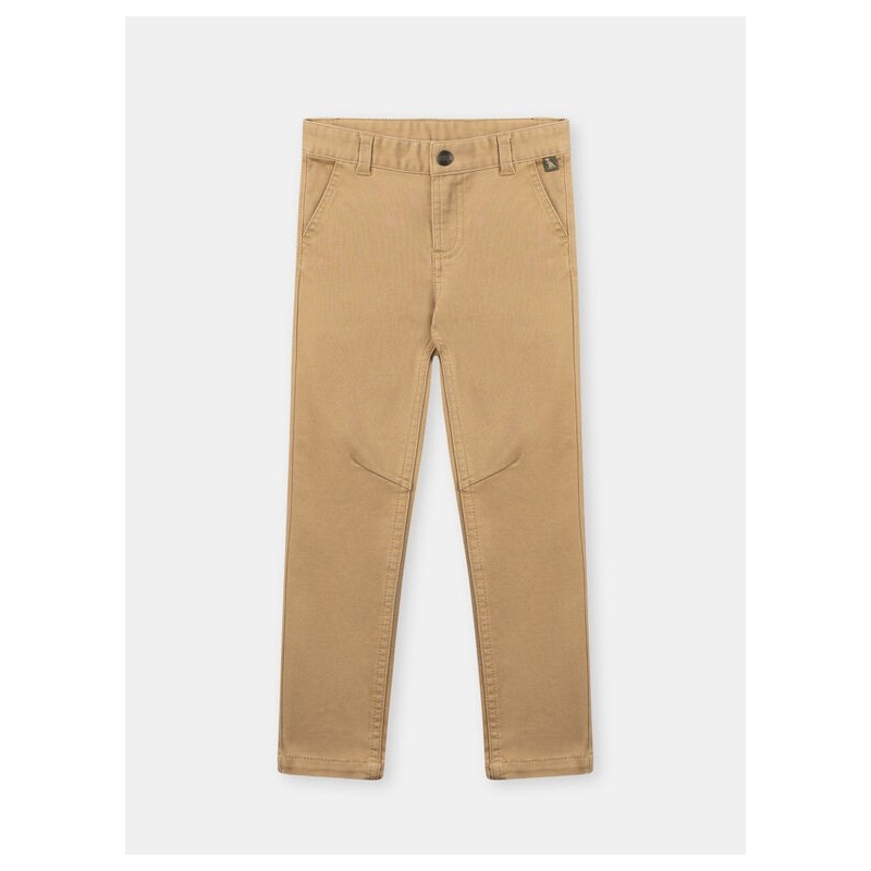 pantalon slim café