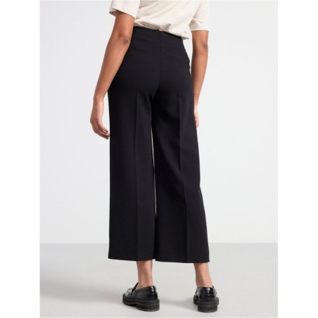 LYKKE Pantalon taille haute cropped